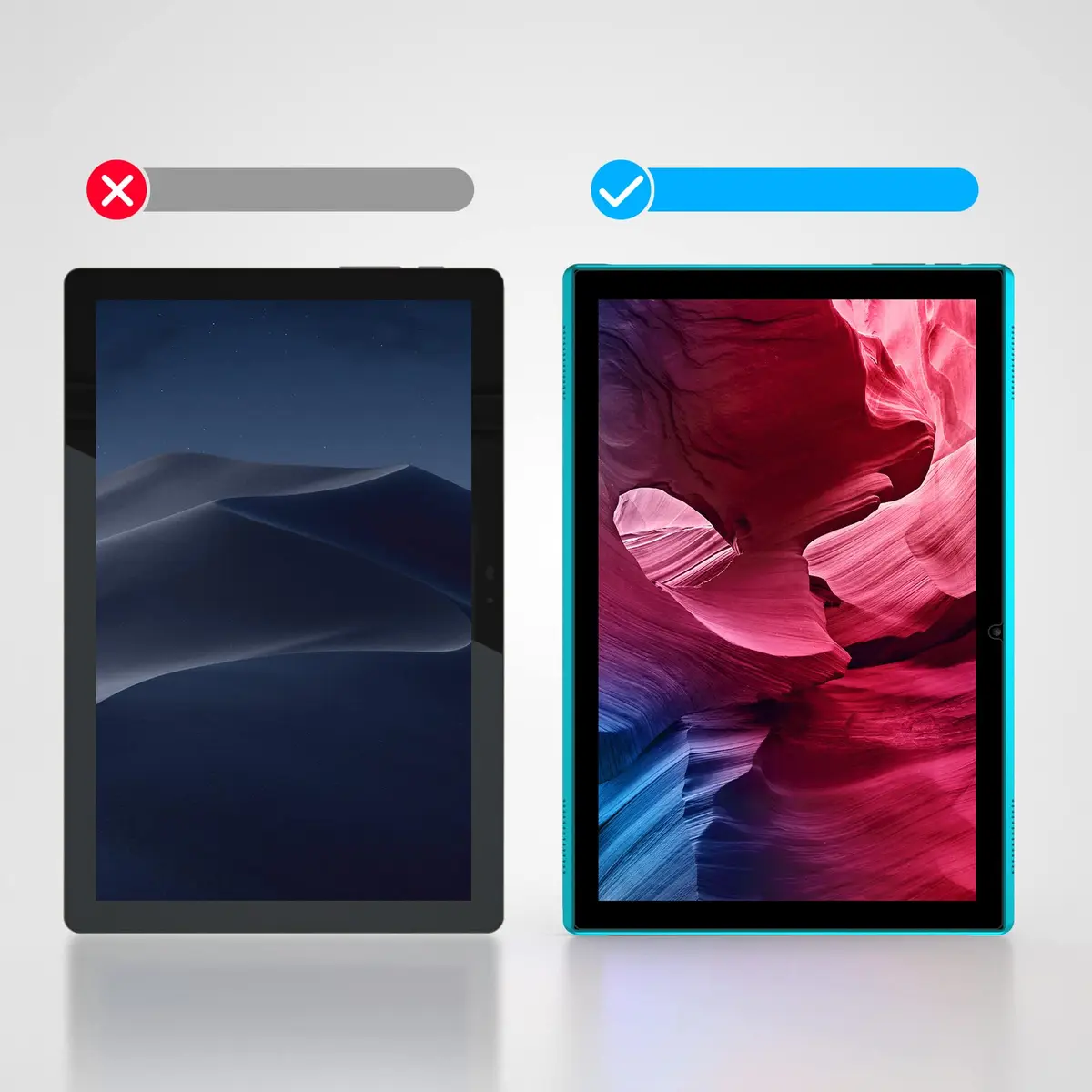 ZZB 10.1IN Screen Protector 2 Pack | HD Anti-Scratch Tempered Glass for ZB10/YQ10S - view 5