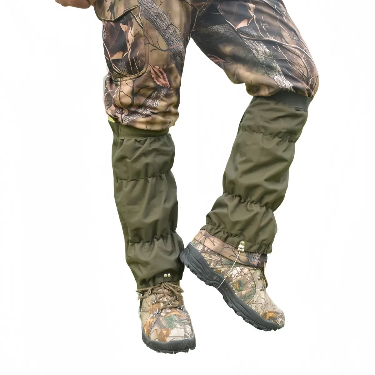 JJZS Snake Gaiters for Men Women Waterproof Adjustable 16.5 inch | Snake Bite & Snow Protection - view 9