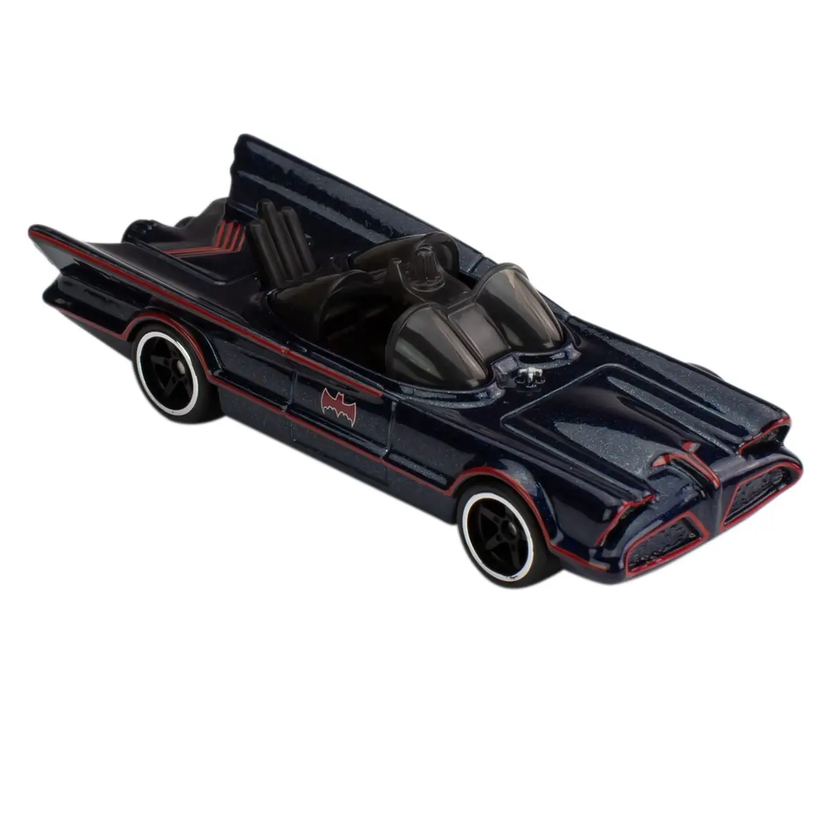 Hot Wheels Batman Batmobile Toy Car Bundle, Set of 5 Fan-Favorite Castings in 1:64 Scale with Special Packaging - view 3