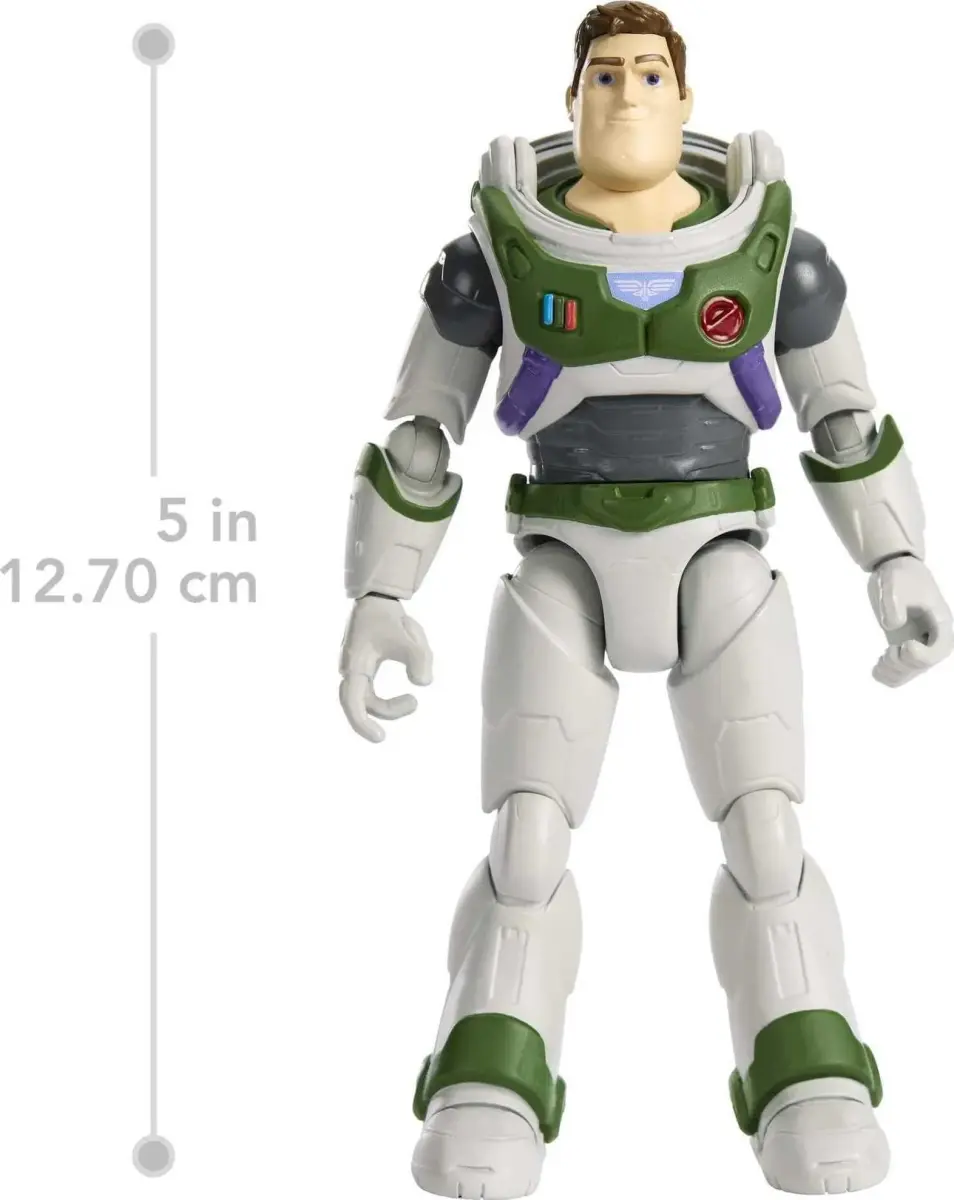 Mattel Disney Pixar Lightyear Buzz Lightyear Action Figure & Accessory 5-inch | Space Ranger Alpha Set with Laser Blade - view 3
