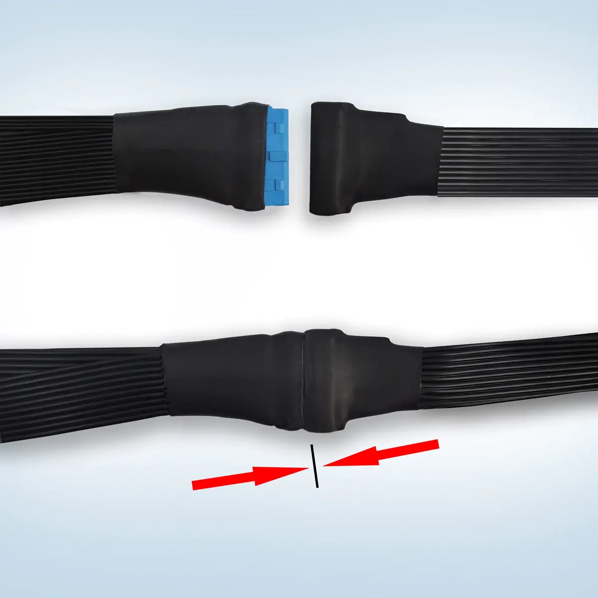 GINTOOYUN USB 3.0 19/20 Pin Header Extension Cable 15cm (5.9 inch) | 5Gbps Data Transfer for Motherboards - view 4