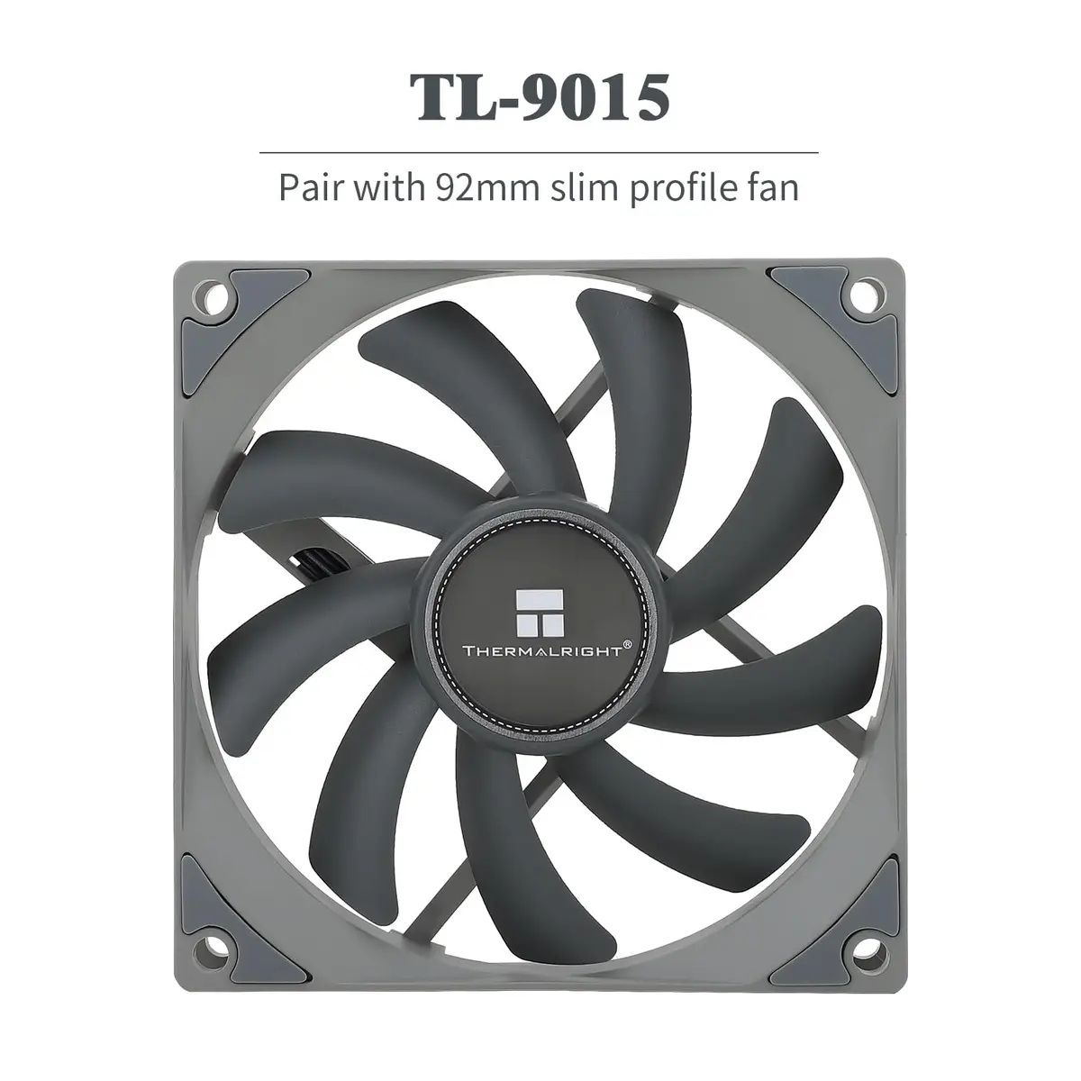 Thermalright AXP-90 X53 Low Profile CPU Cooler 53mm Height | Quiet 90mm PWM Fan, 4 Heat Pipes, 135W TDP - view 5