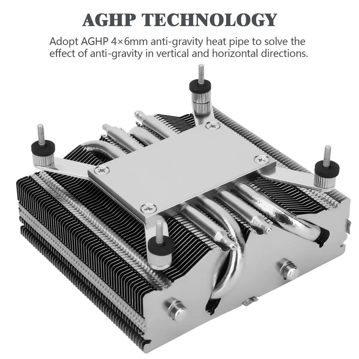 Thermalright AXP-90 X53 Low Profile CPU Cooler 53mm Height | Quiet 90mm PWM Fan, 4 Heat Pipes, 135W TDP - view 2