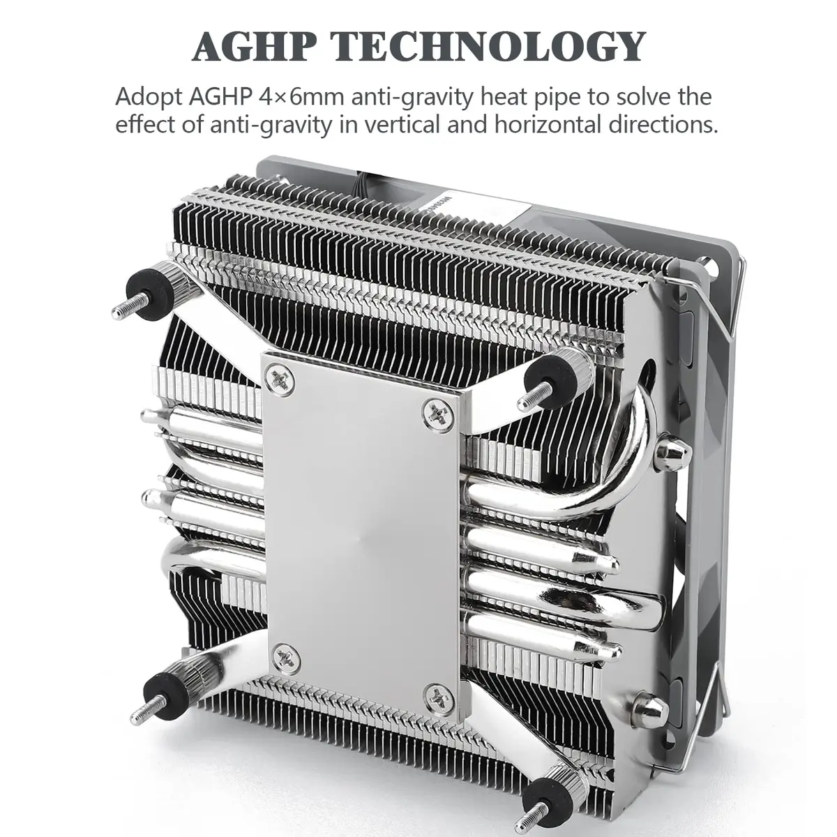 Thermalright AXP90 X47 Low Profile CPU Cooler 47mm Height | Compatible with Intel LGA1700/1200/115x & AMD AM4/AM5 - view 2
