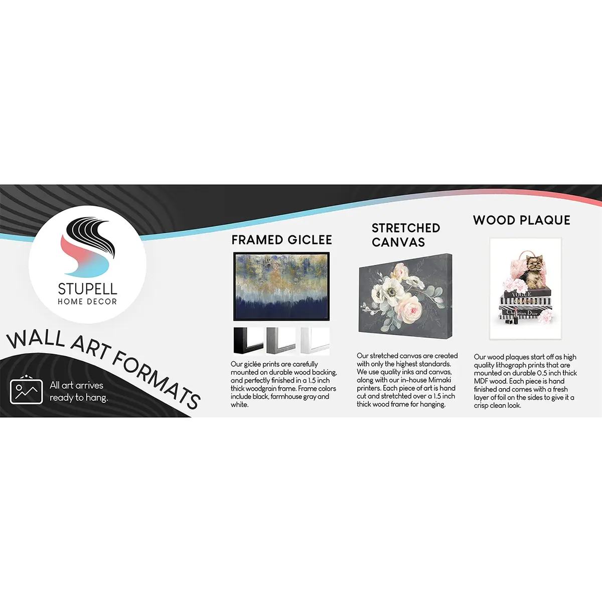 Stupell Industries Abstract Ocean Geode Coastal Canvas Wall Art Set 24 x 30 Inch | Nautical Coastal Decor - view 7