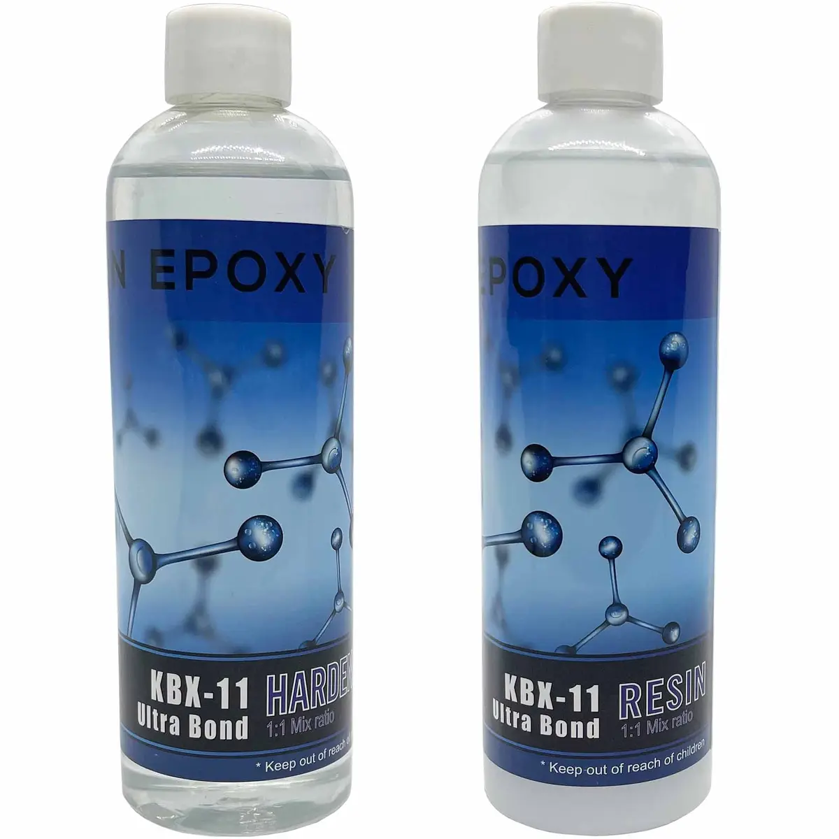 KARBXON KBX-11 Ultra Bond Epoxy Resin Kit 6 Fl Oz | High Strength, UV & BPA Free, Crystal Clear Finish - view 3