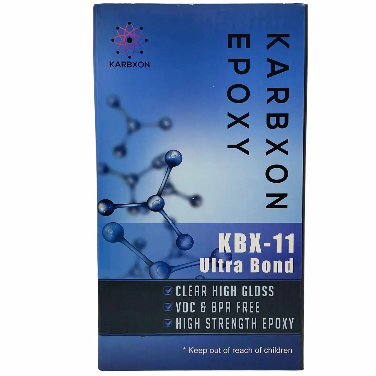 KARBXON KBX-11 Ultra Bond Epoxy Resin Kit 6 Fl Oz | High Strength, UV & BPA Free, Crystal Clear Finish - view 4