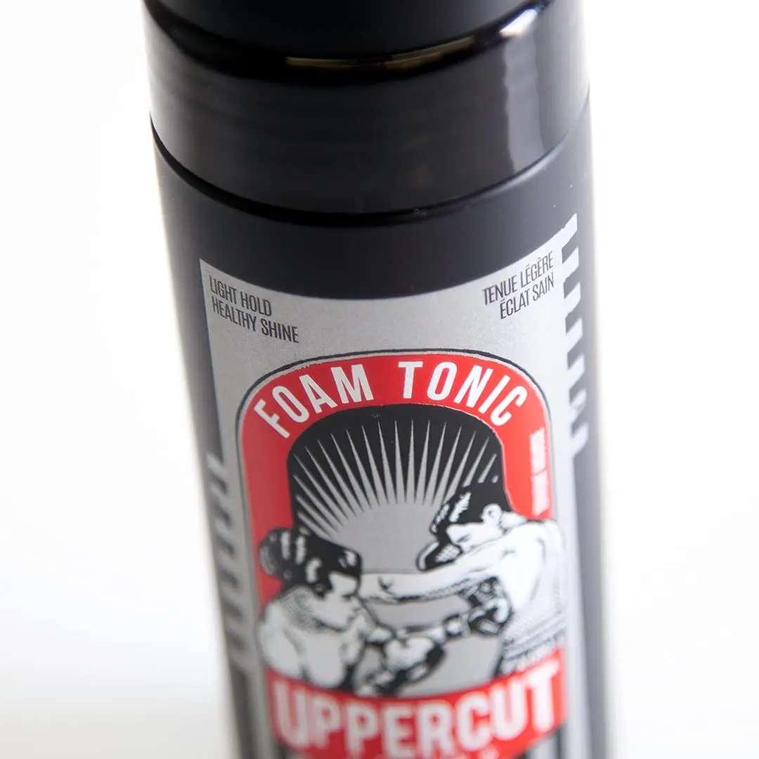 UPPERCUT DELUXE Foam Tonic – Light Hold Hair Mousse for Men | Pre-Styler, Heat Protectant & Styling Foam | Adds Natural Shine & Volume | Water-Based Hair Tonic for All Hair Types | 150ml - view 3