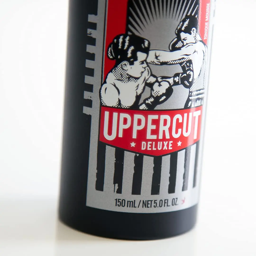 UPPERCUT DELUXE Foam Tonic – Light Hold Hair Mousse for Men | Pre-Styler, Heat Protectant & Styling Foam | Adds Natural Shine & Volume | Water-Based Hair Tonic for All Hair Types | 150ml - view 4