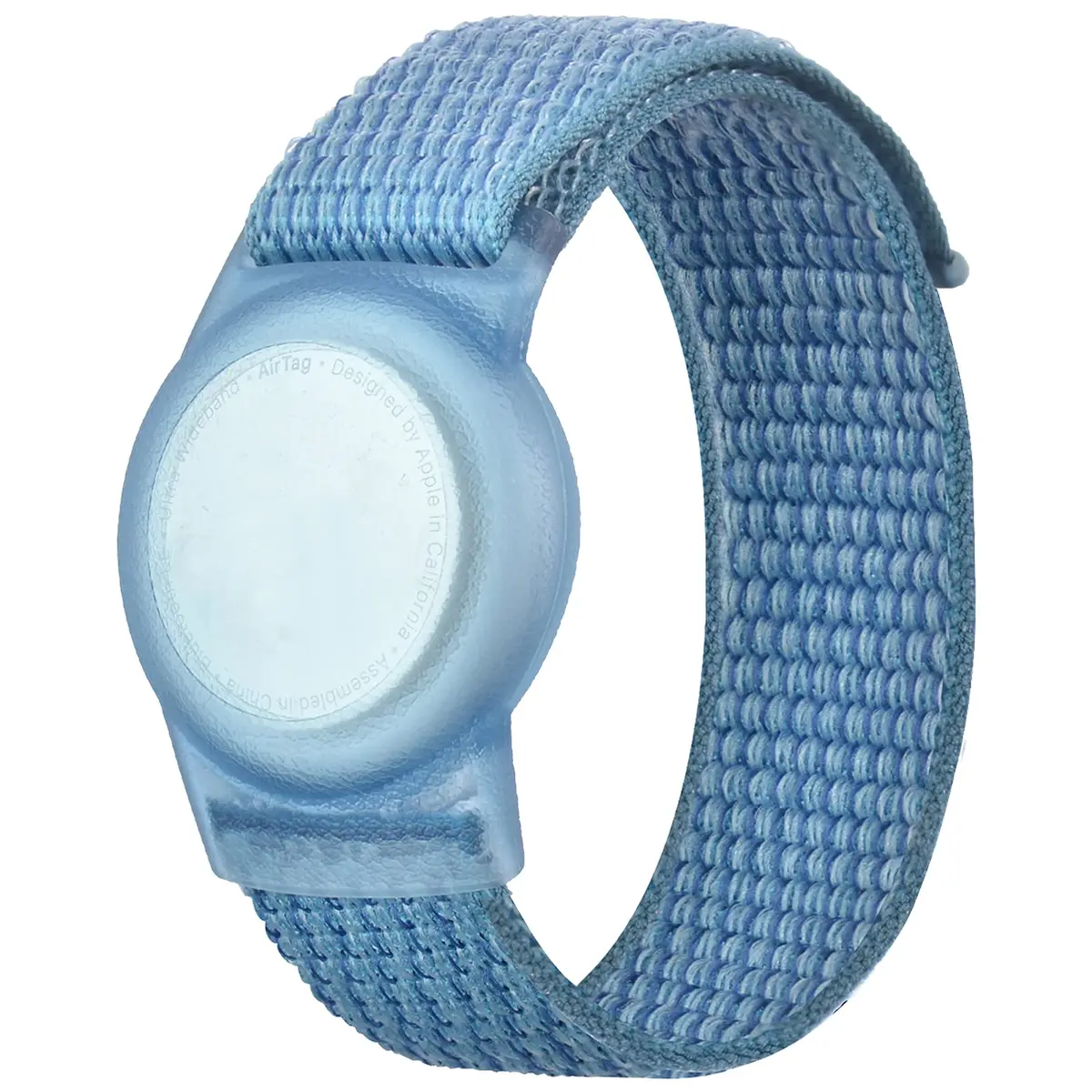 Qonuiy Kids Wristband Compatible with Apple AirTag 18cm | Adjustable Nylon GPS Tracker Band for Toddler & Elder - main product image