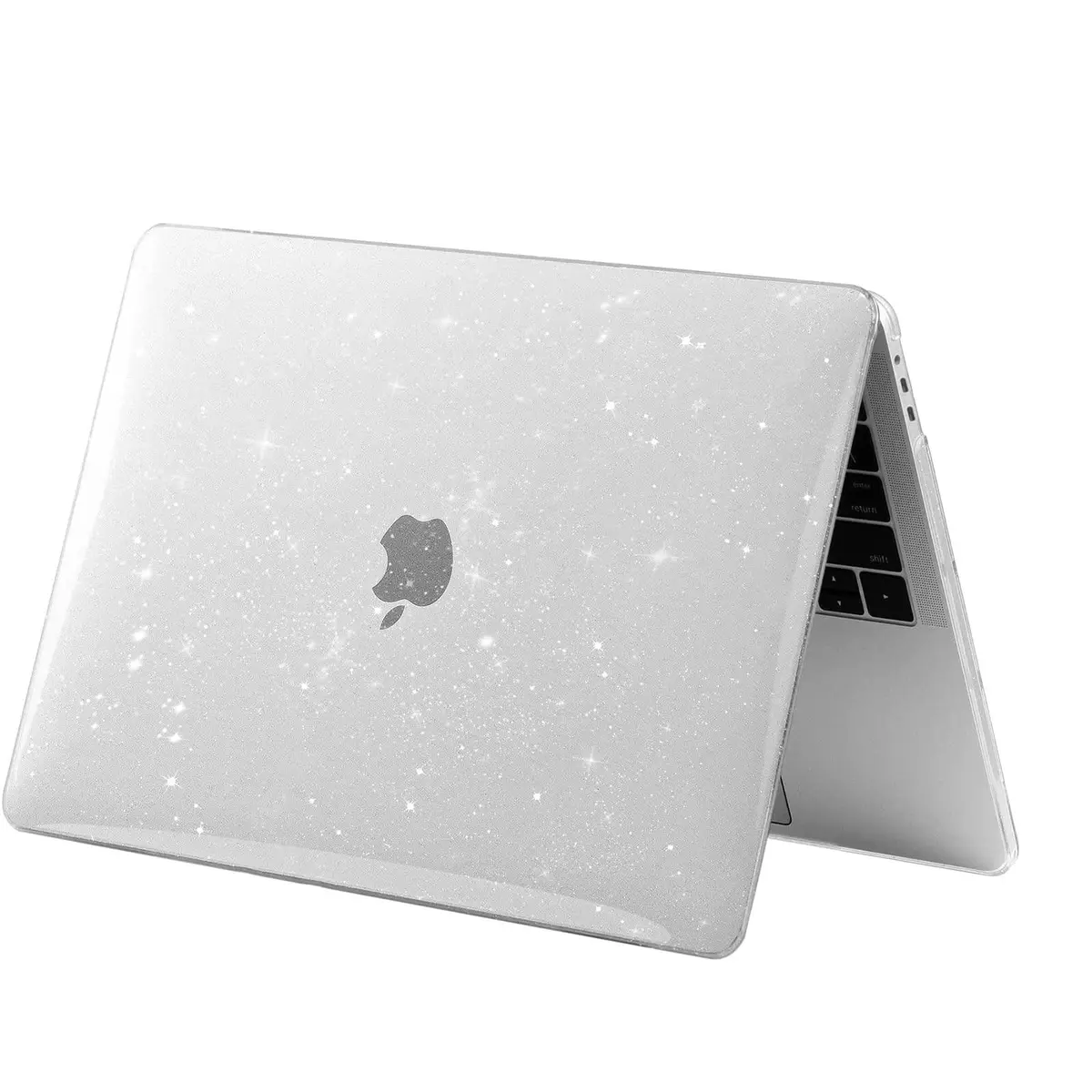 EooCoo Crystal Case for MacBook Pro 13-inch M2 M1 2022-2016 | Glitter Starry Protective Cover - view 6