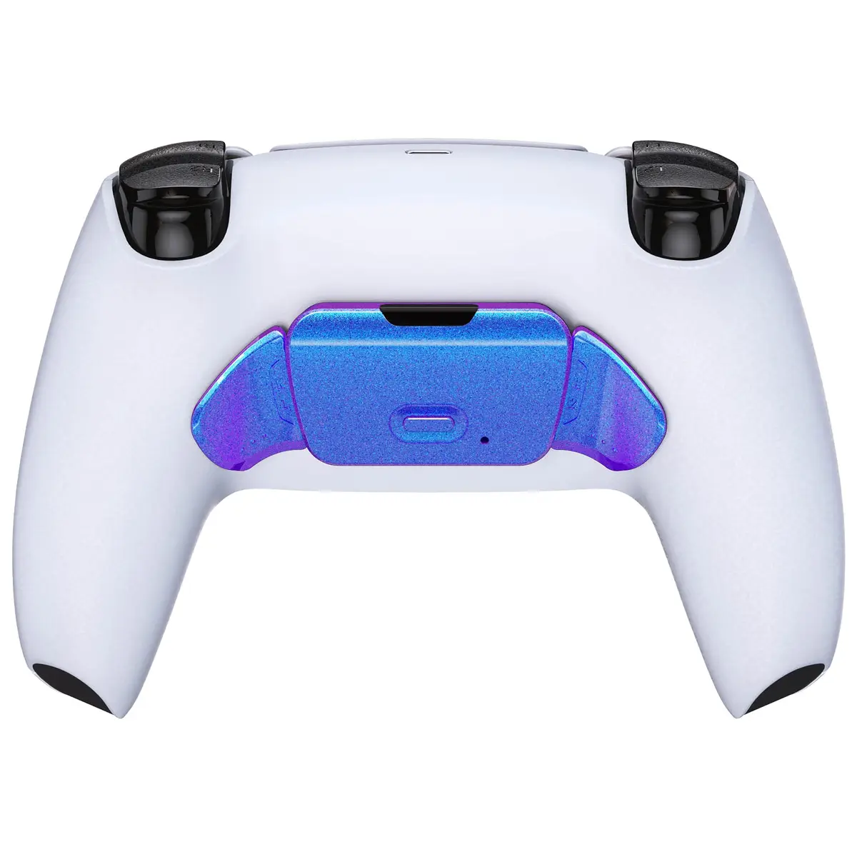 eXtremeRate Chameleon Purple Blue Replacement Back Button Housing for PS5 Controller RISE Remap Kit | Compatible with RISE Remap Kit - view 5