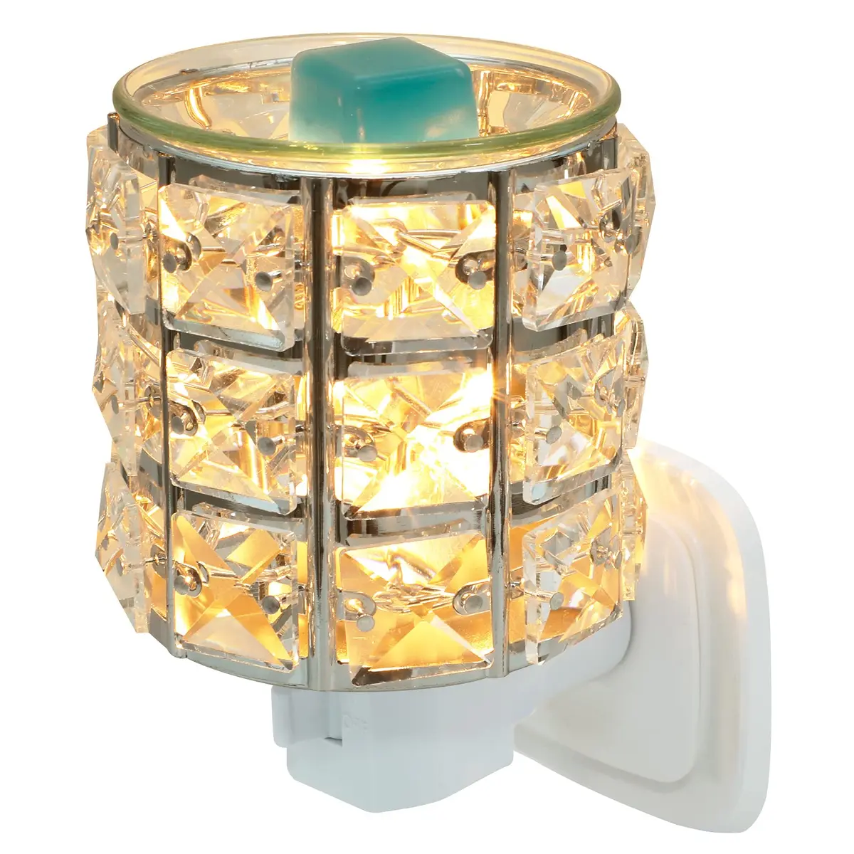 DRQ Crystal Wax Warmer Plug-in Scented Melt Warmer for Home, Kitchen, Living Room | Artistic, Safe, Easy to Use - main product image