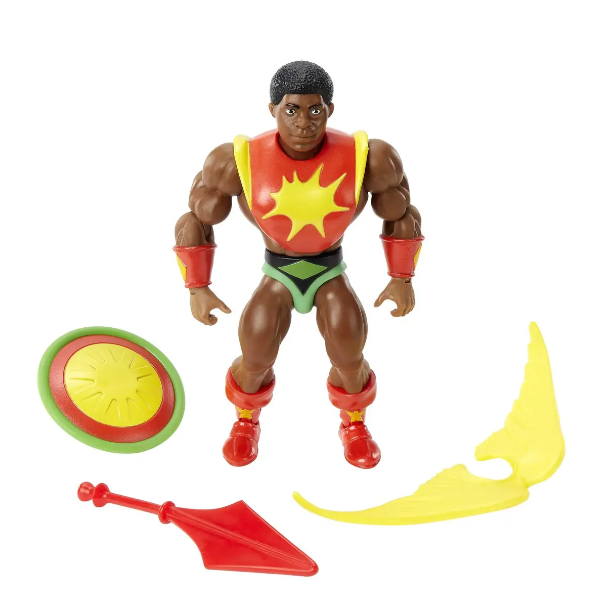 Masters of the Universe Sun-Man Action Figure & Accessories Set | 5.5-inch Posable Collectible Toy for Kids & Adults - main product image