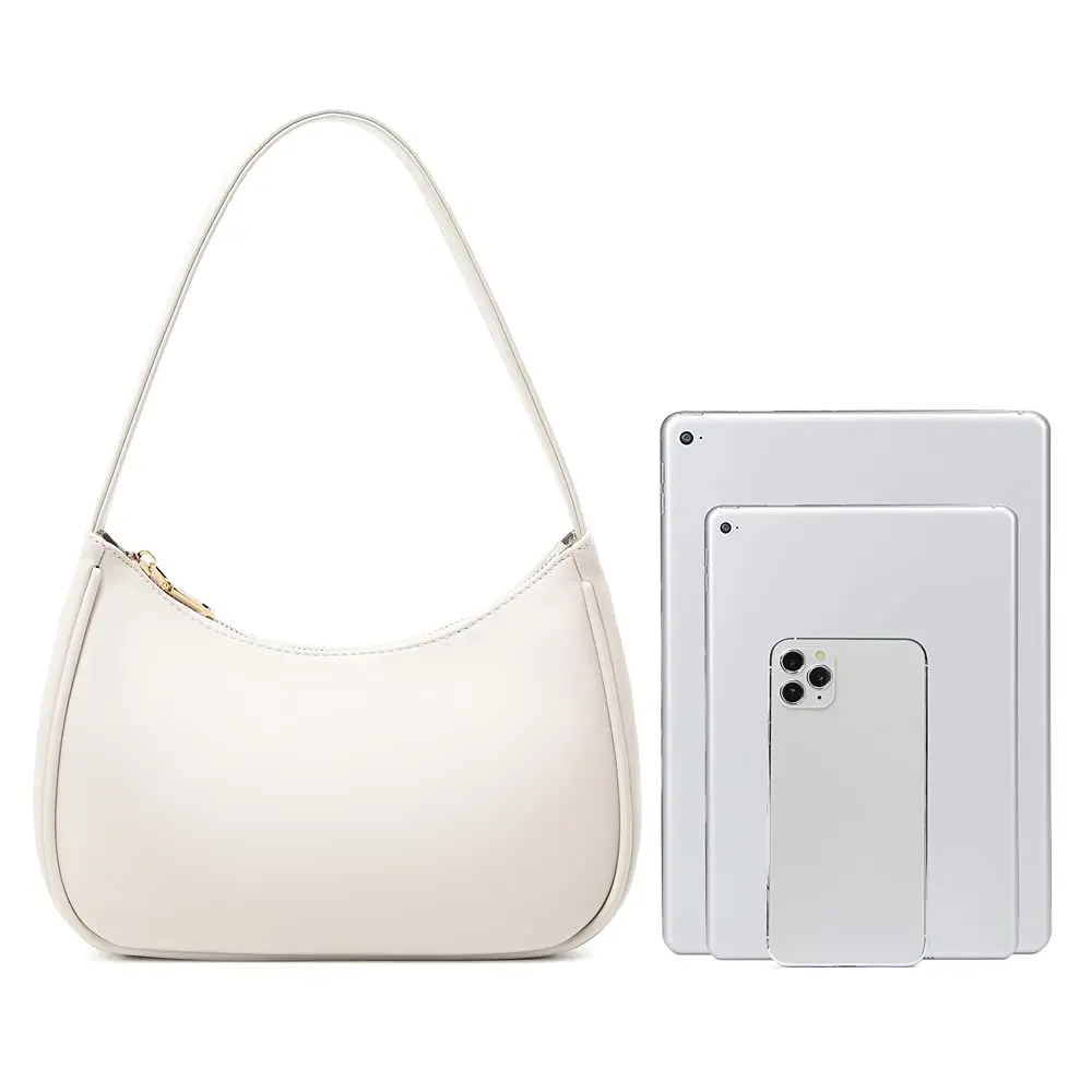 CYHTWSDJ Cute Hobo Tote Handbag Mini Clutch Purse with Zipper Closure, 25.9 cm (10.2") x 17 cm (6.7") x 9.9 cm (3.9") | Stylish Vegan Leather Shoulder Bag for Women - view 5