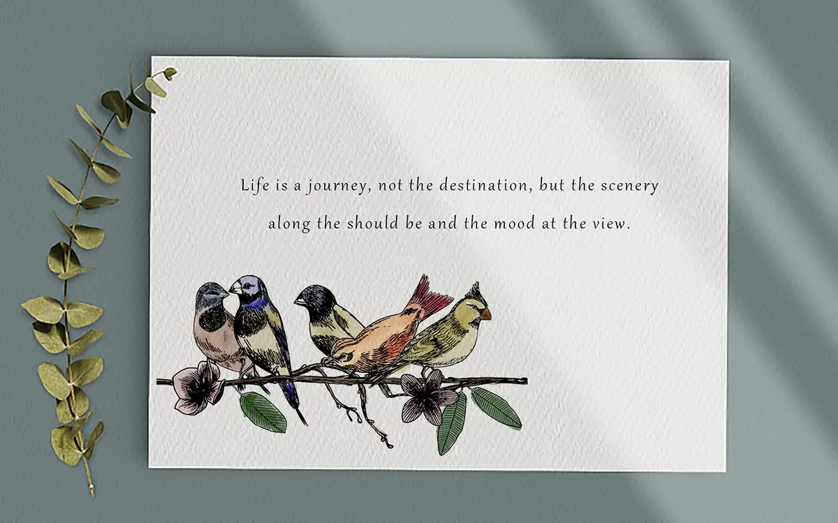 On-Airstore Clear Rubber Stamp Birds on Branches | Spring & Summer DIY Scrapbooking (70-120 chars) - view 5
