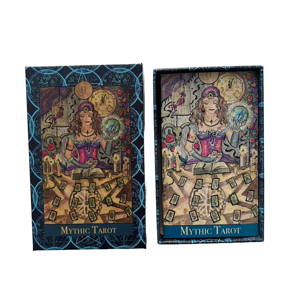 Vieux Monde Express Mythic Tarot & Guide | Full 78 Card Mythical Tarot Deck with Guidebook (4.75" x 2.75") - view 7