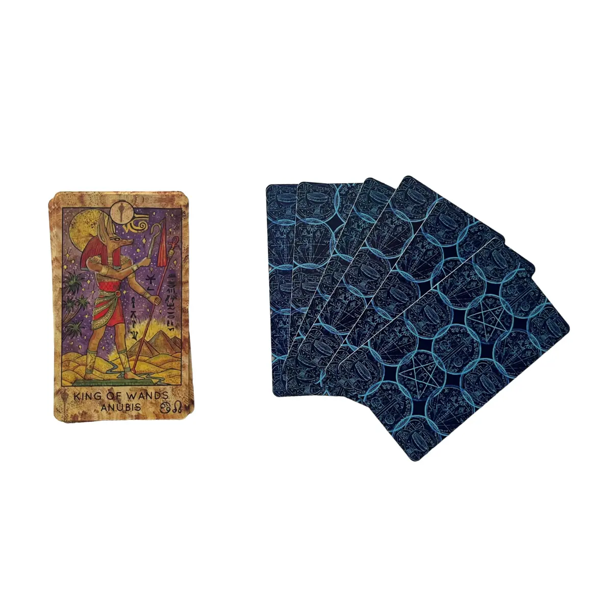 Vieux Monde Express Mythic Tarot & Guide | Full 78 Card Mythical Tarot Deck with Guidebook (4.75" x 2.75") - view 3