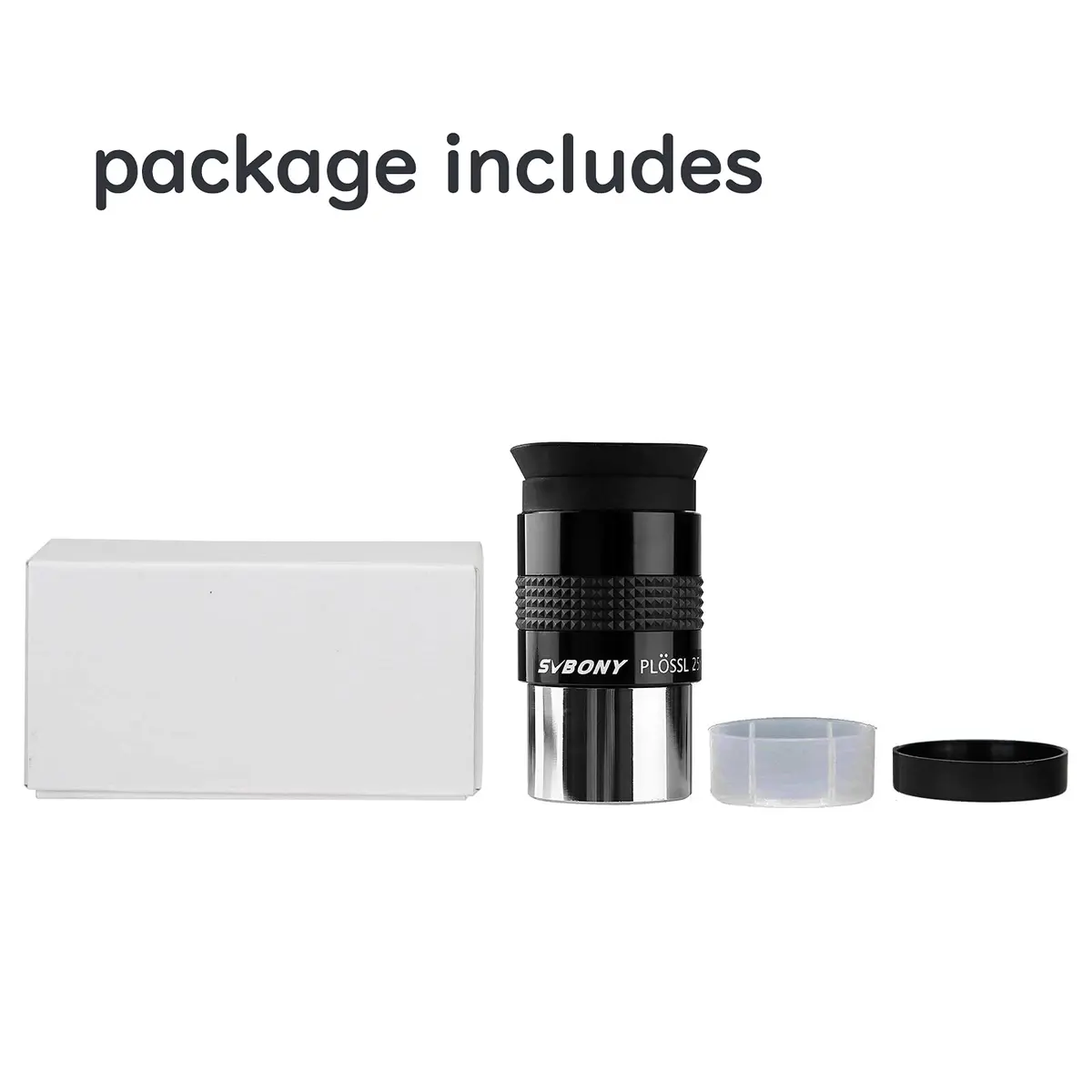 SVBONY SV131 Plossl 25mm Telescope Eyepiece 16mm Exit Pupil | FMC Coating, 48-Degree FOV, 1.25-inch Barrel - view 7