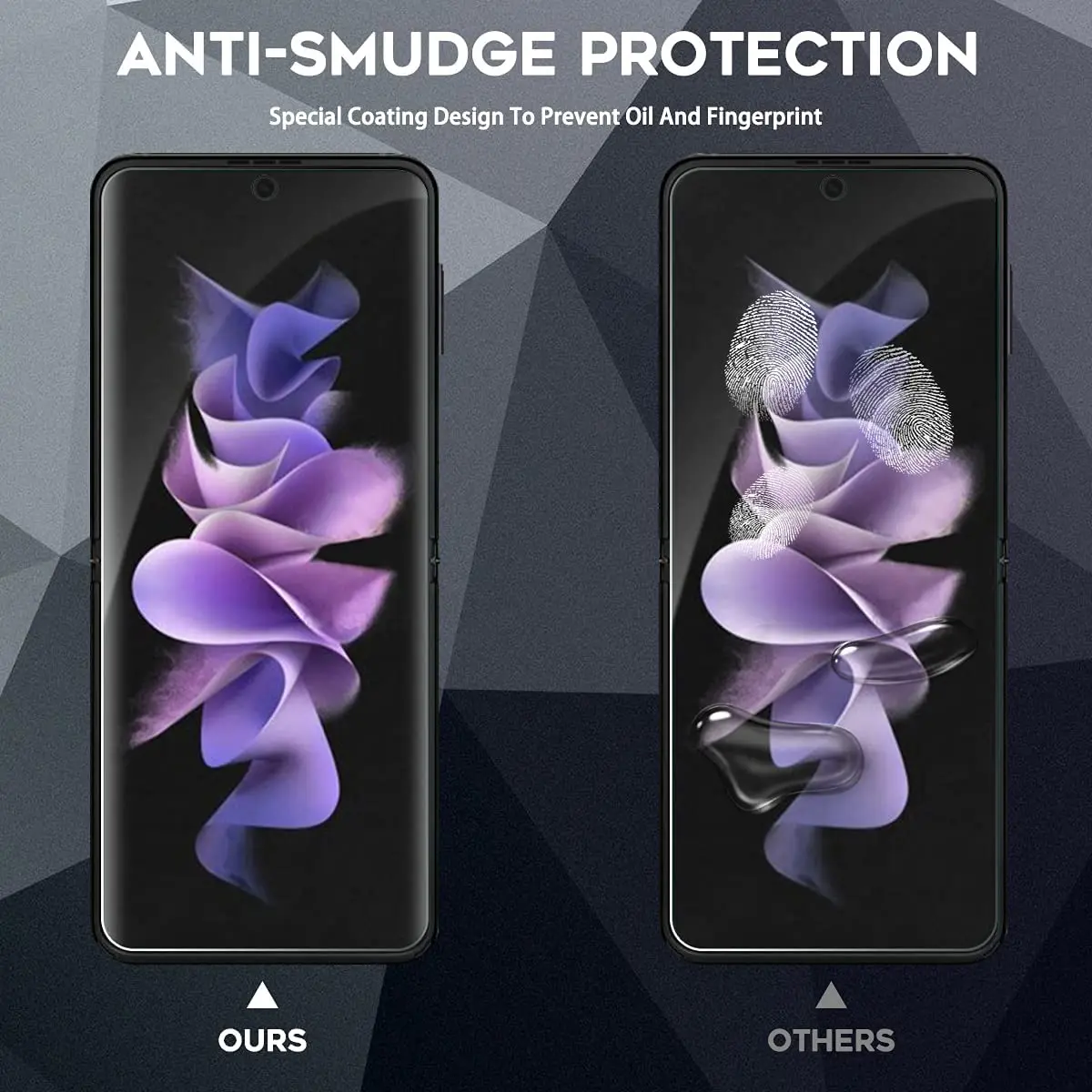 Orzero 3 Sets 12 Packs TPU Screen Protector for Samsung Galaxy Z Flip 3 5G | Anti-Scratch High Definition Bubble-Free - view 9