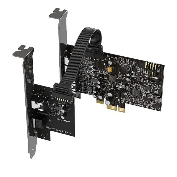 Creative Sound Blaster Audigy Fx V2 DBPro Internal Sound Card 7.1 Surround, DSD256 Support | USA Import - view 4