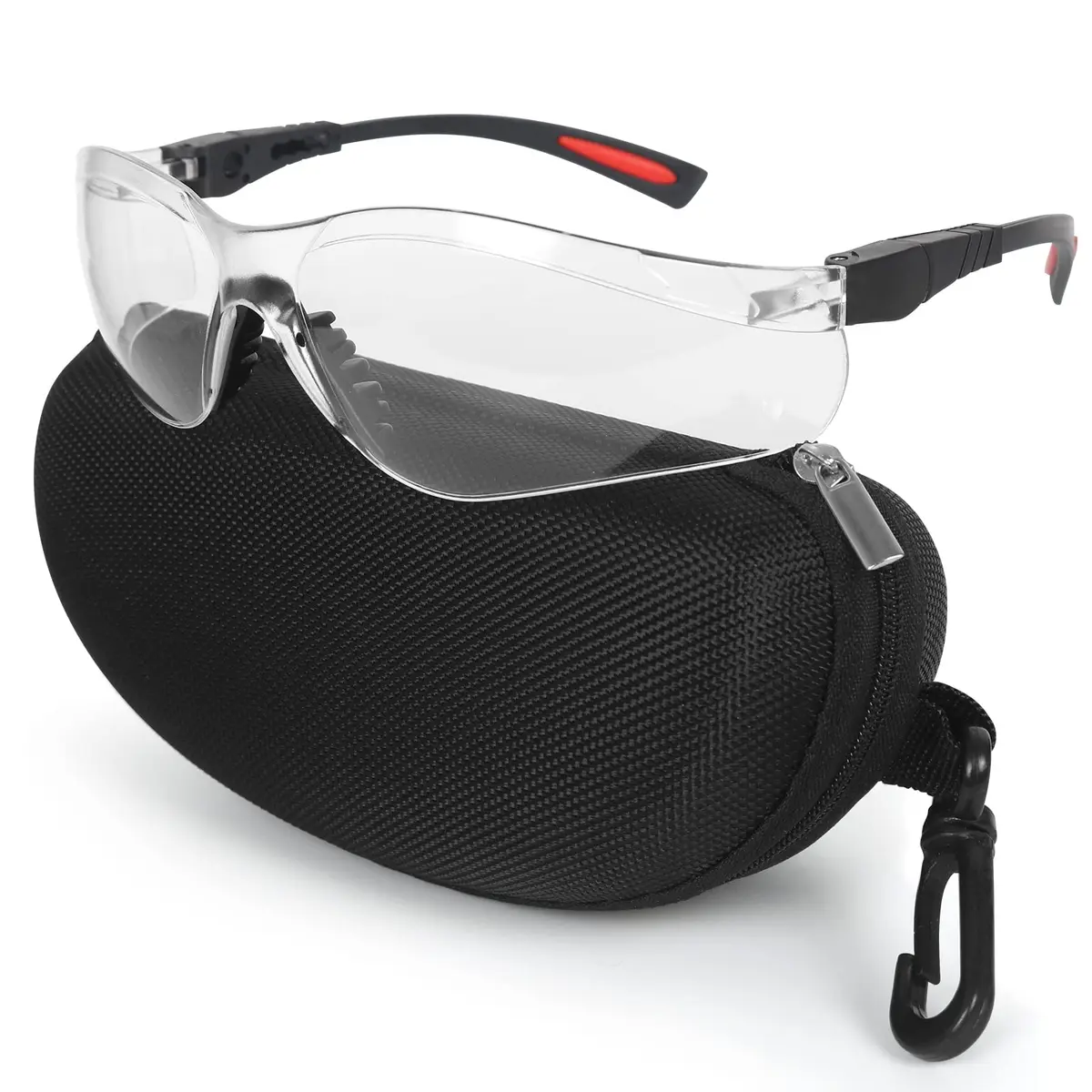 LaneTop AntiFog Shooting Glasses ANSI Z87.1 Certified Clear Lens | Impact Resistant Polycarbonate - main product image