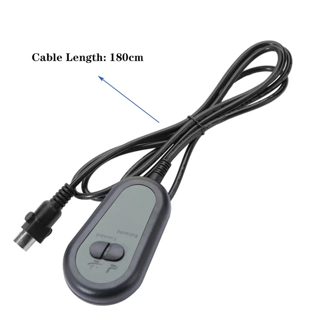 Tyenaza Recliner Chair Control 2-Button Remote with 5-Pin Connector, 1.5m (5ft) Cable | Universal Fit for Power Lift Sofas - view 3