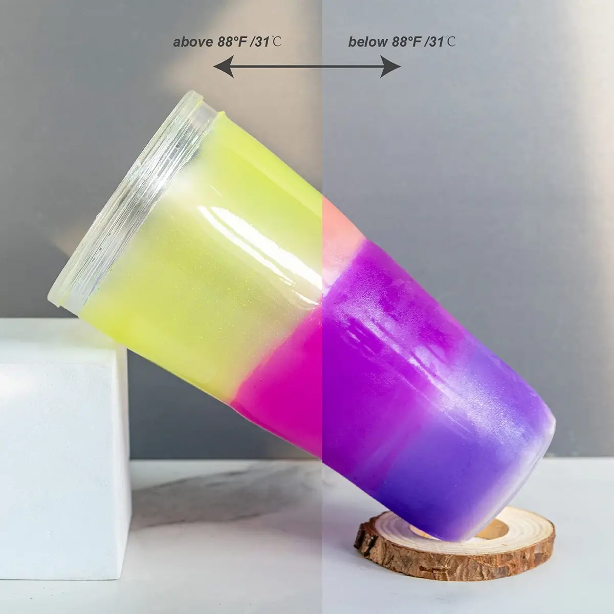 LET'S RESIN Thermochromic Pigment Powder, Colors Changing Pigment for Resin - view 5