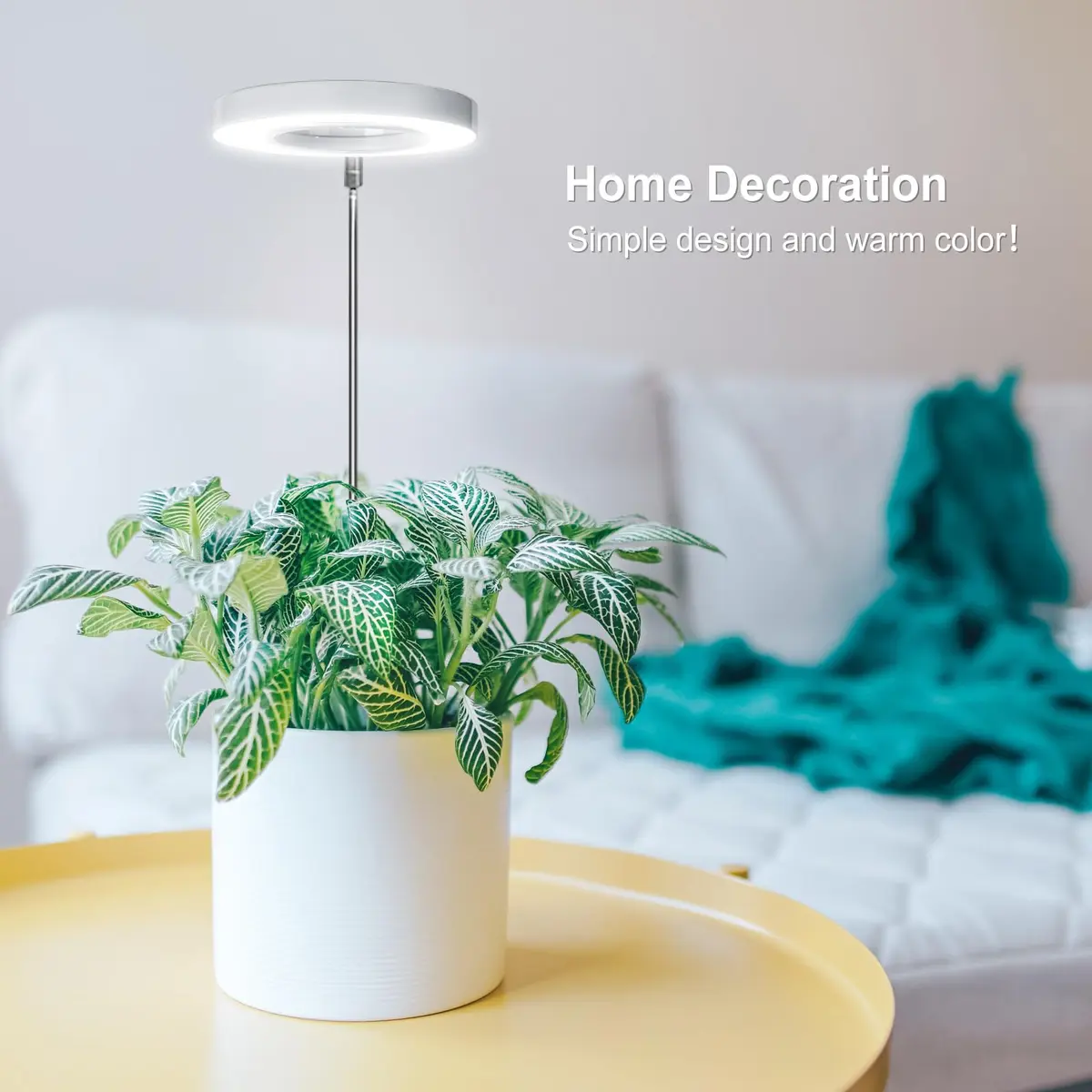 LORDEM Full Spectrum LED Grow Light for Indoor Plants | Auto Timer & Dimmable Brightness (70-120 chars) - view 5