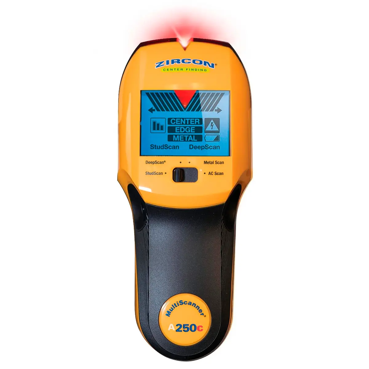 Zircon MultiScanner A250c Stud Finder for Wood & Metal | Wall & Ceiling Scanner with Enhanced Display - main product image
