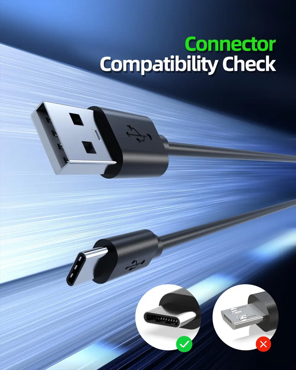Dexpt USB-C Charging Cable 1.5m (5ft) for JBL Speakers & Headphones | Fast & Reliable Power - view 6