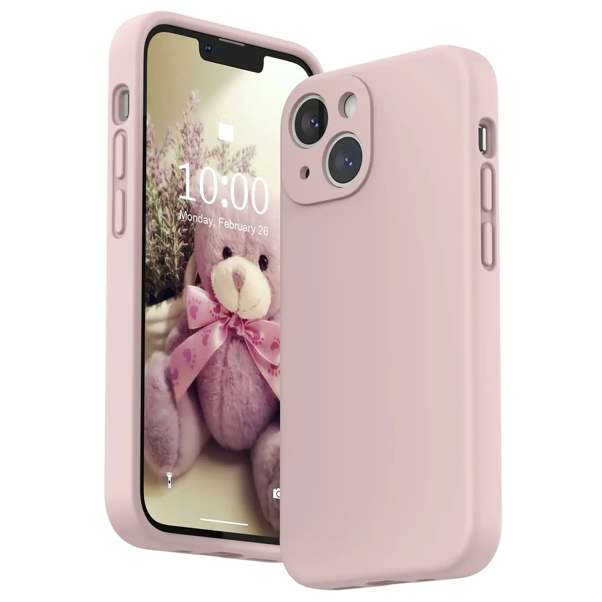 SURPHY Liquid Silicone Case for iPhone 13 Mini 5.4 inch | Camera & Drop Protection - main product image