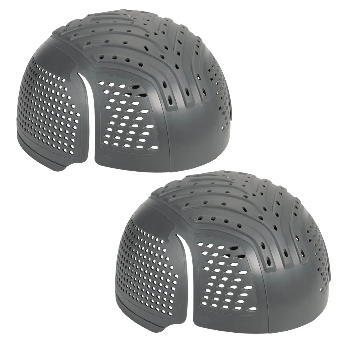 Ergodyne Skullerz 8945F(x) Universal Bump Cap Insert with Extra Venting, 2-Pack Charcoal | Fits Any Baseball Hat - main product image