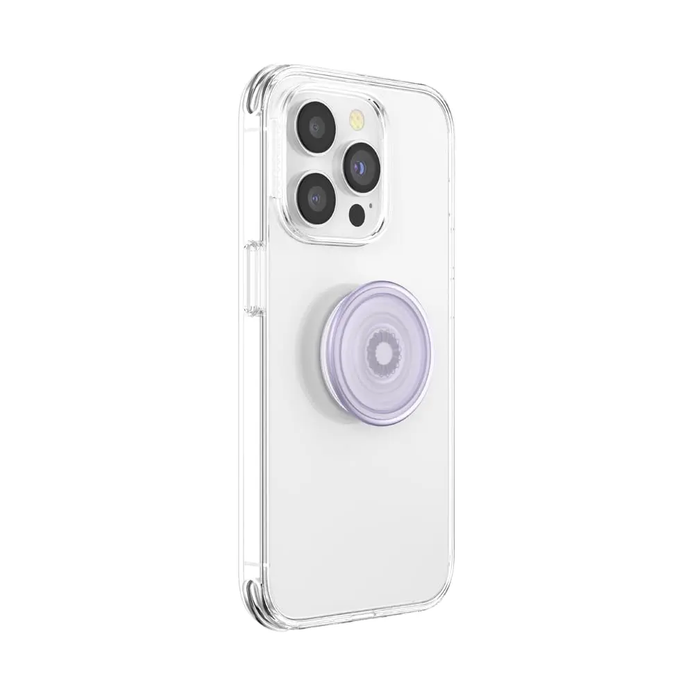 PopSockets Adhesive Phone Grip, Holder- Dusty Lavender | Eco-Friendly, Swappable, Compatible with Wireless Charging - view 3