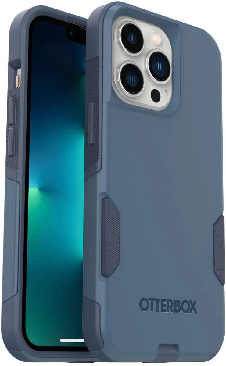 OtterBox Commuter Series Case for iPhone 13 Pro (ONLY) - Rock Skip Way | 153.20 mm x 79.20 mm x 14.10 mm - main product image