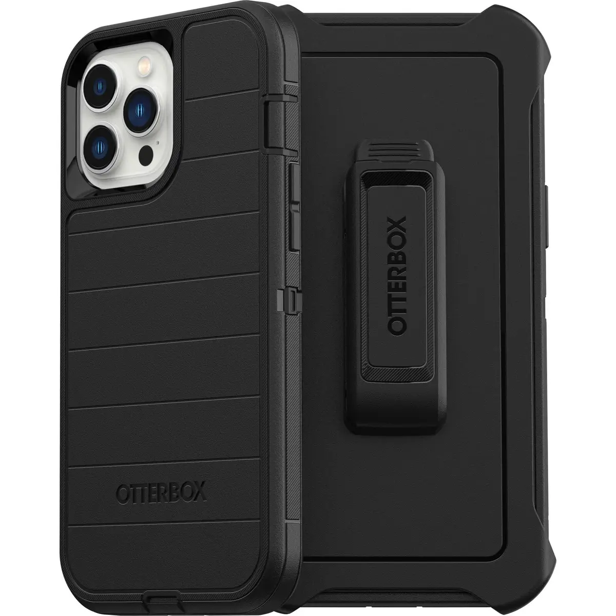 OtterBox Defender Series Case for iPhone 13 Pro Max & 12 Pro Max - Black | Rugged Drop Protection - view 4