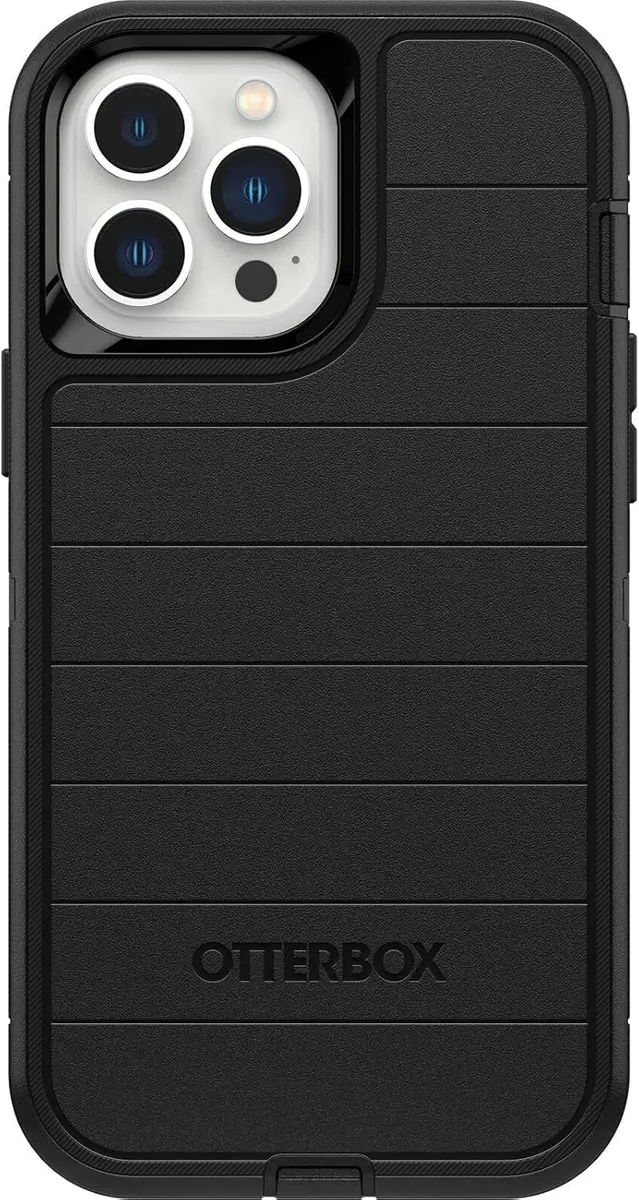 OtterBox Defender Series Case for iPhone 13 Pro Max & 12 Pro Max - Black | Rugged Drop Protection - view 3