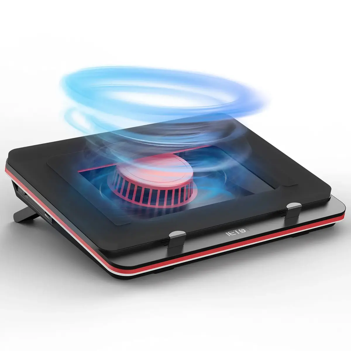 IETS GT500 Laptop Cooling Pad with Turbo-Fan & USB Hub | 13-17.3inch, 5000 RPM, Variable Speed, Metal - main product image