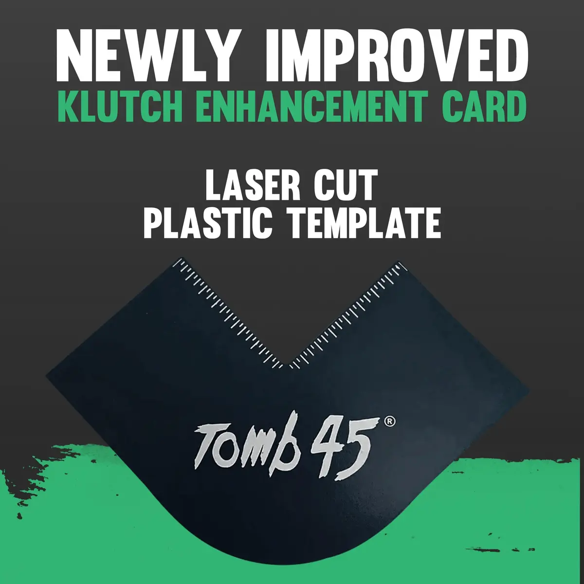 Tomb45 Black Klutch Card for Hairline Enhancement | 11cm x 11.1cm x 0.6cm - view 5