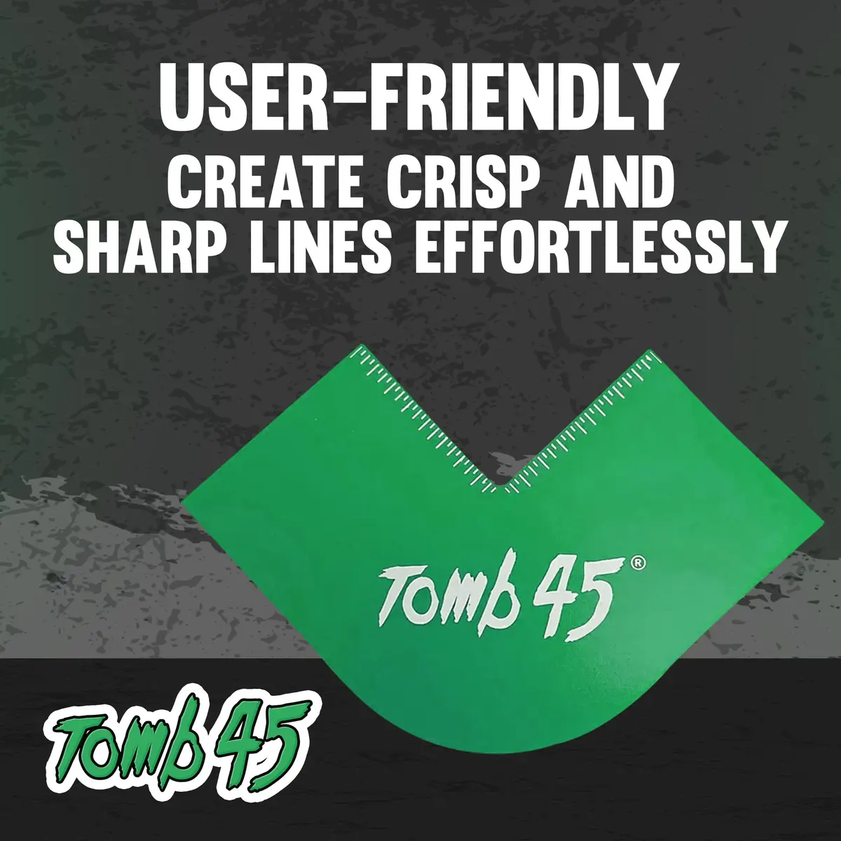 Tomb45 Color Enhancement Card Green | Laser-Cut Plastic Template for Precise Lineups & Color Application - view 5