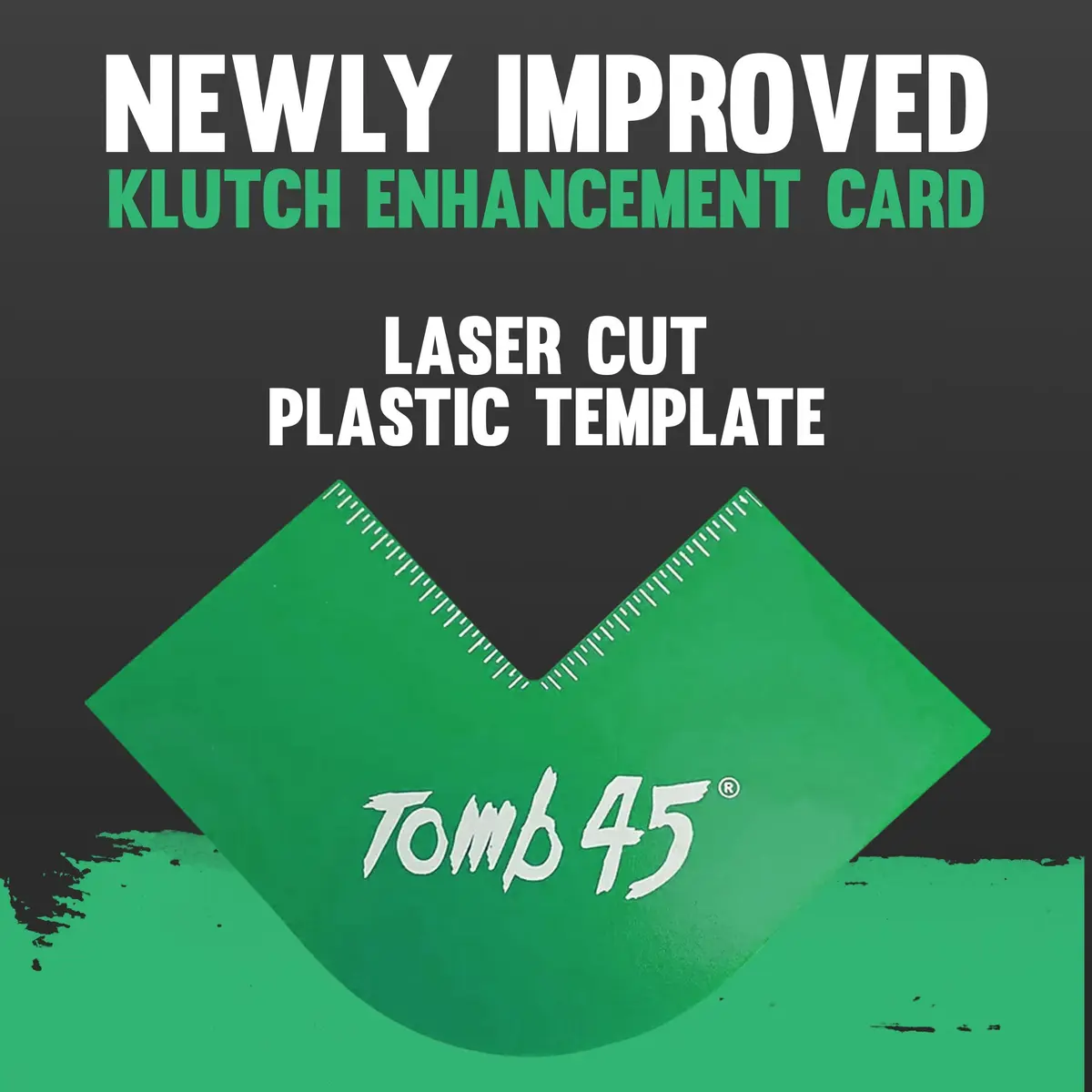 Tomb45 Color Enhancement Card Green | Laser-Cut Plastic Template for Precise Lineups & Color Application - view 6
