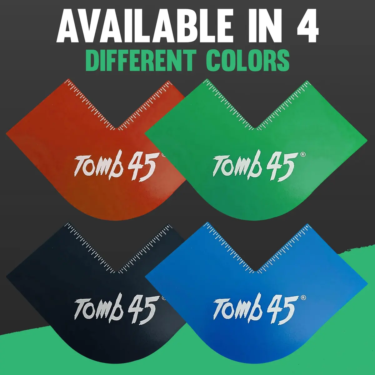 Tomb45 Color Enhancement Card Green | Laser-Cut Plastic Template for Precise Lineups & Color Application - view 7