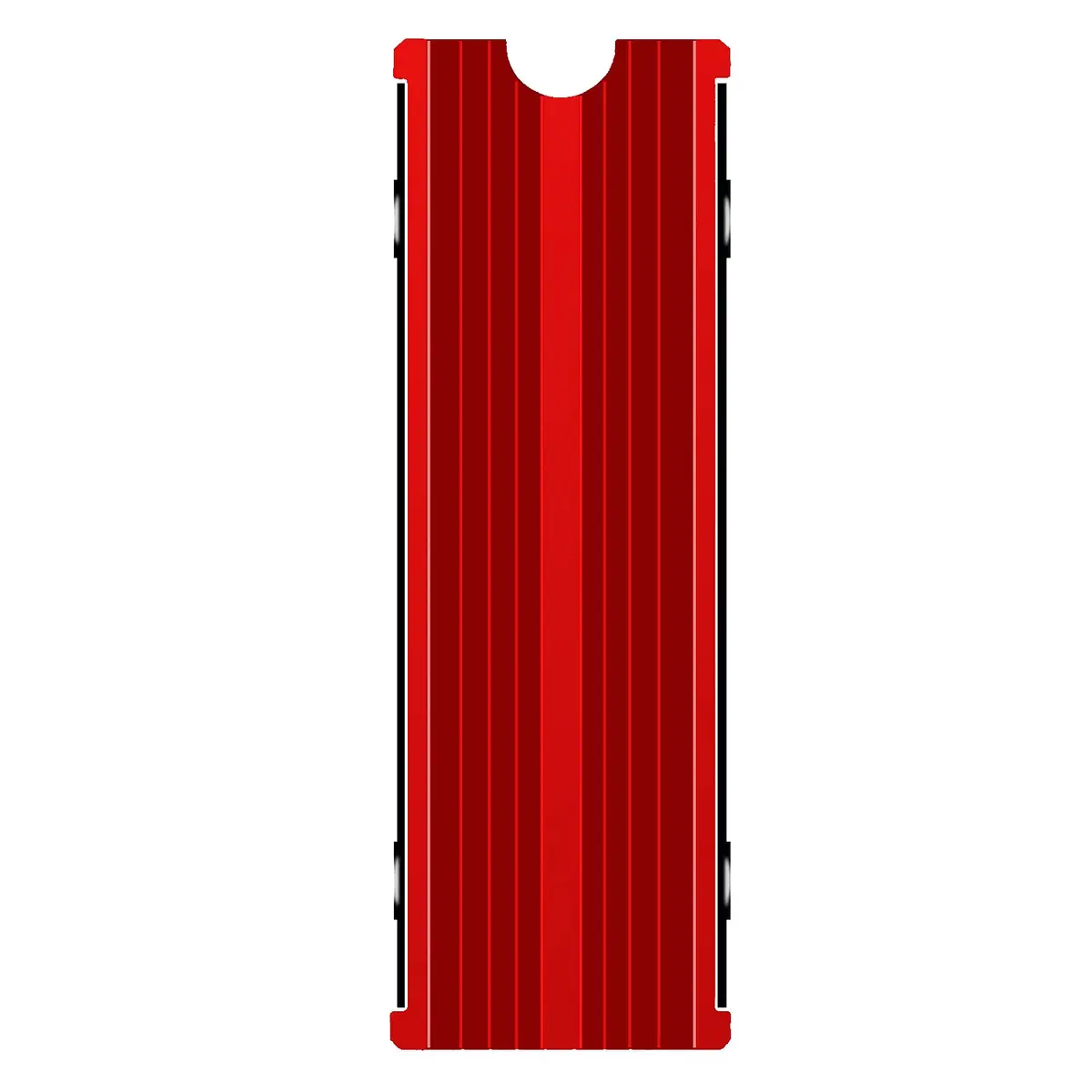 SGTKJSJS M.2 Heatsink Cooler 2280 SSD Double-Sided Heat Sink with Thermal Silicone Pad for PS5/PC NVME M.2 SSD (Red) | 76.2mm x 24.13mm x 10.16mm - main product image