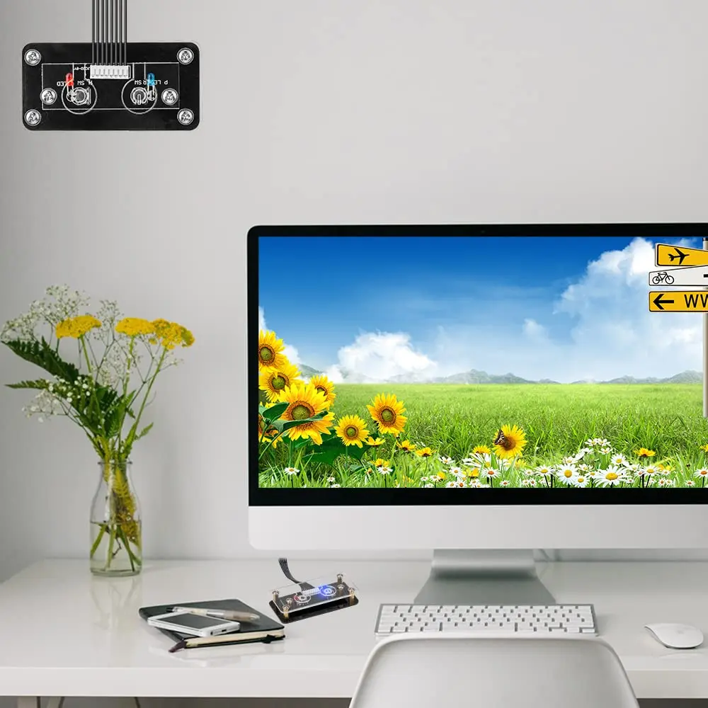 OwlTree External PC Power Button - Motherboard Switch - On/Off Power Supply (8x4x1.6cm) - view 3