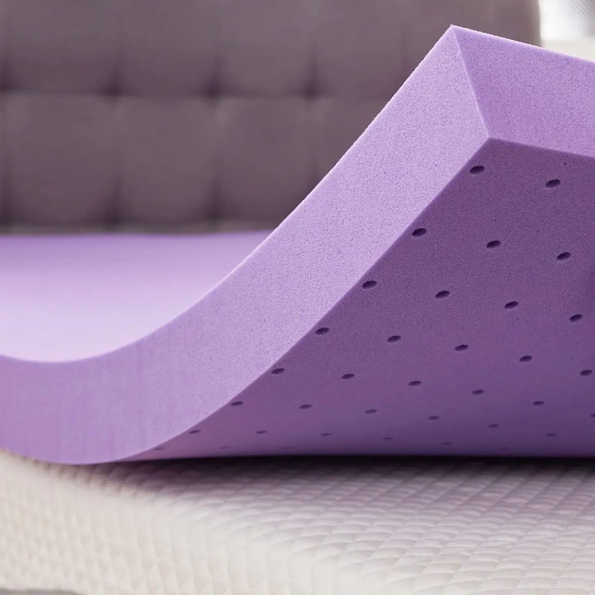 SINWEEK 3 Inch Gel Memory Foam Mattress Topper | Ventilated, CertiPUR-US Certified, Full Size - main product image