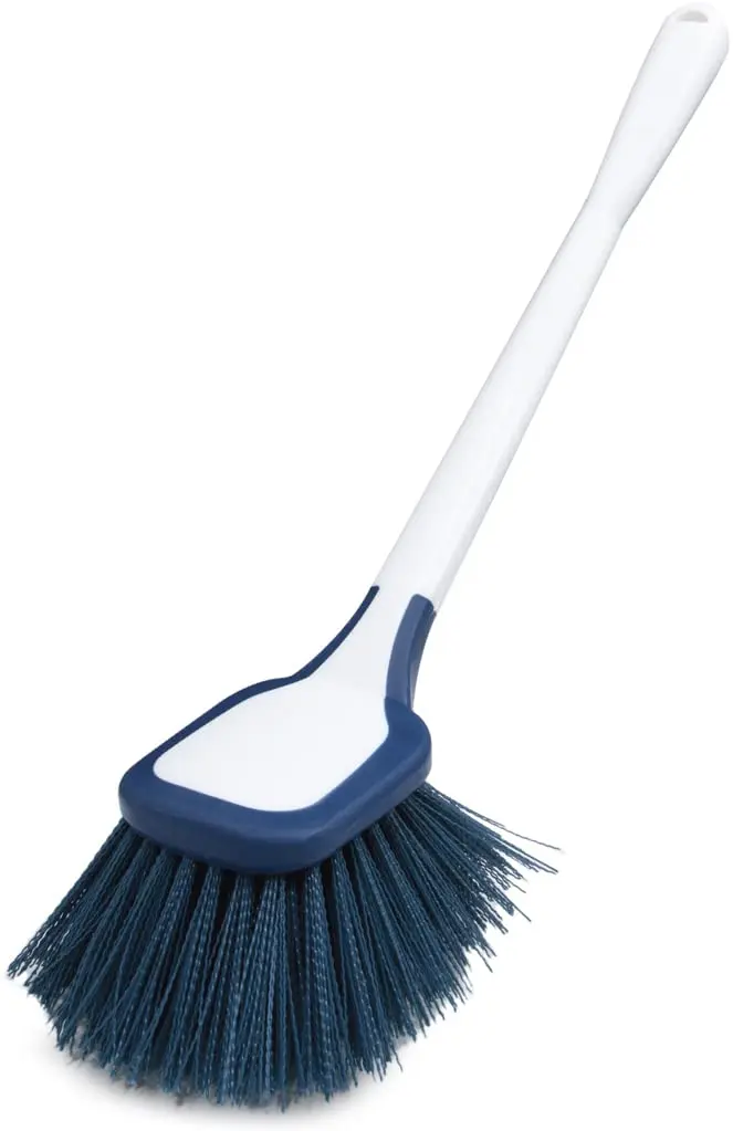 Unger EZ Reach Shower Tub and Tile Scrub Brush 1 Count | Non-Scratch Bathroom Cleaning Tool - main product image