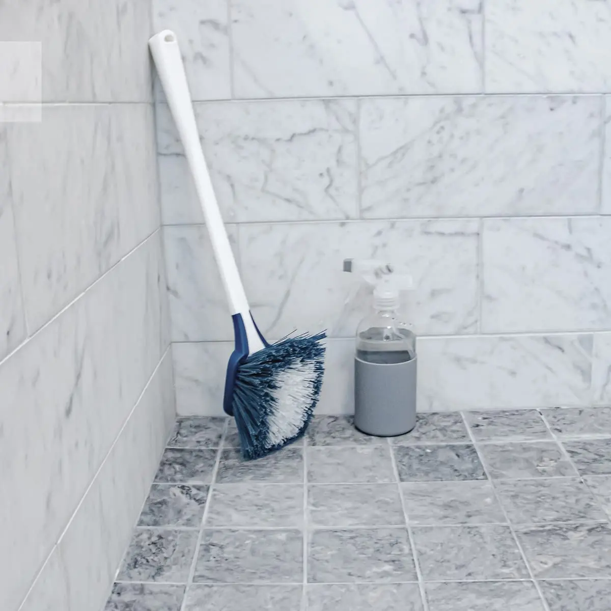 Unger EZ Reach Shower Tub and Tile Scrub Brush 1 Count | Non-Scratch Bathroom Cleaning Tool - view 7