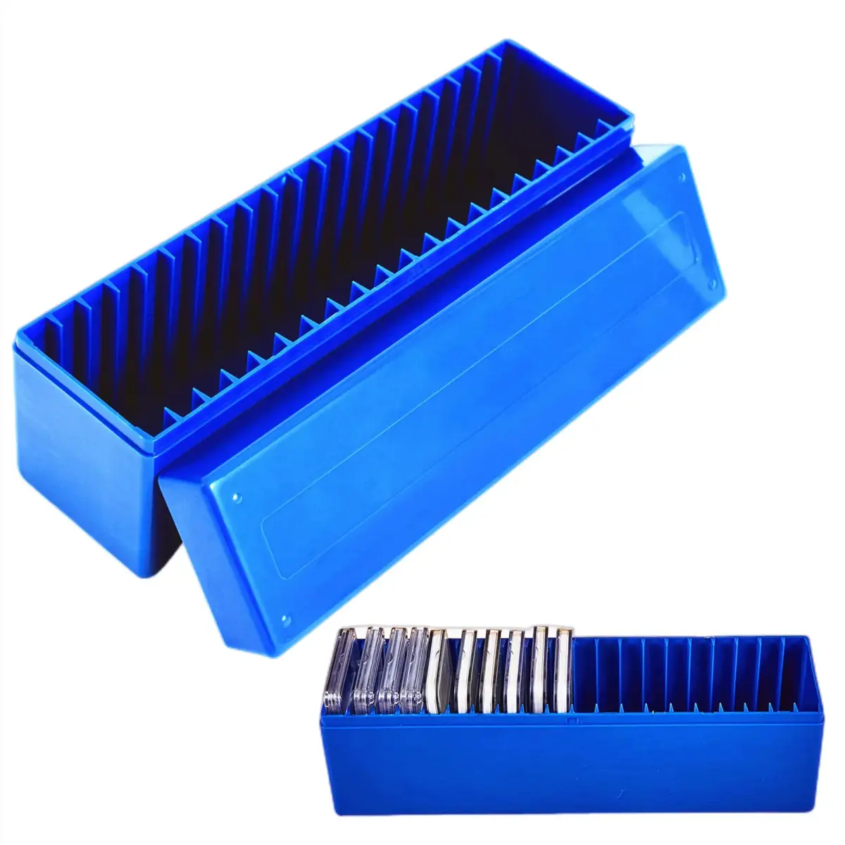 Ettonsun 20-Slot Coin Slab Storage Box 26.4cm (10.4") | Fits NGC, PCGS, PMG Slabs - main product image