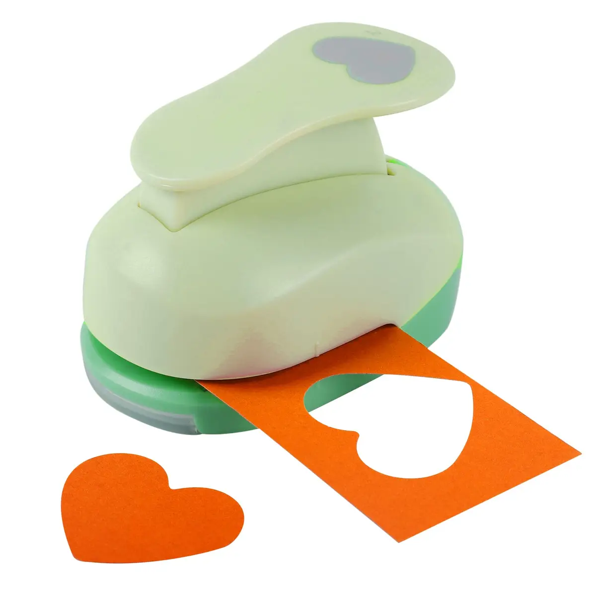 UCEC 2 Inch Heart Hole Punch | Heart Shape Craft Punch for Paper Crafts, Scrapbooking - main product image
