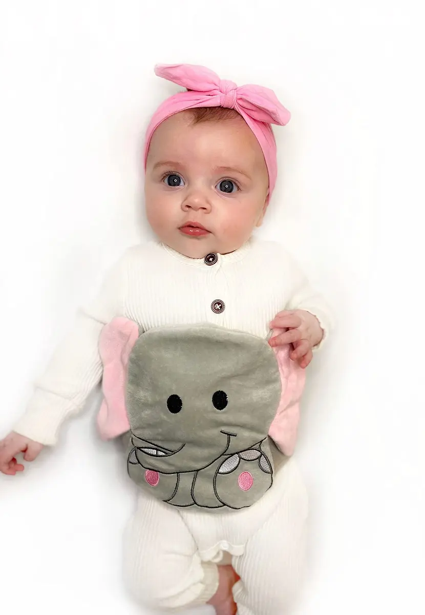 Bebon Baby Colic Gas and Upset Stomach Relief Belly Hugger 15.5 to 22 Inch | Gentle Compression & Soothing Heat for Newborns - view 6